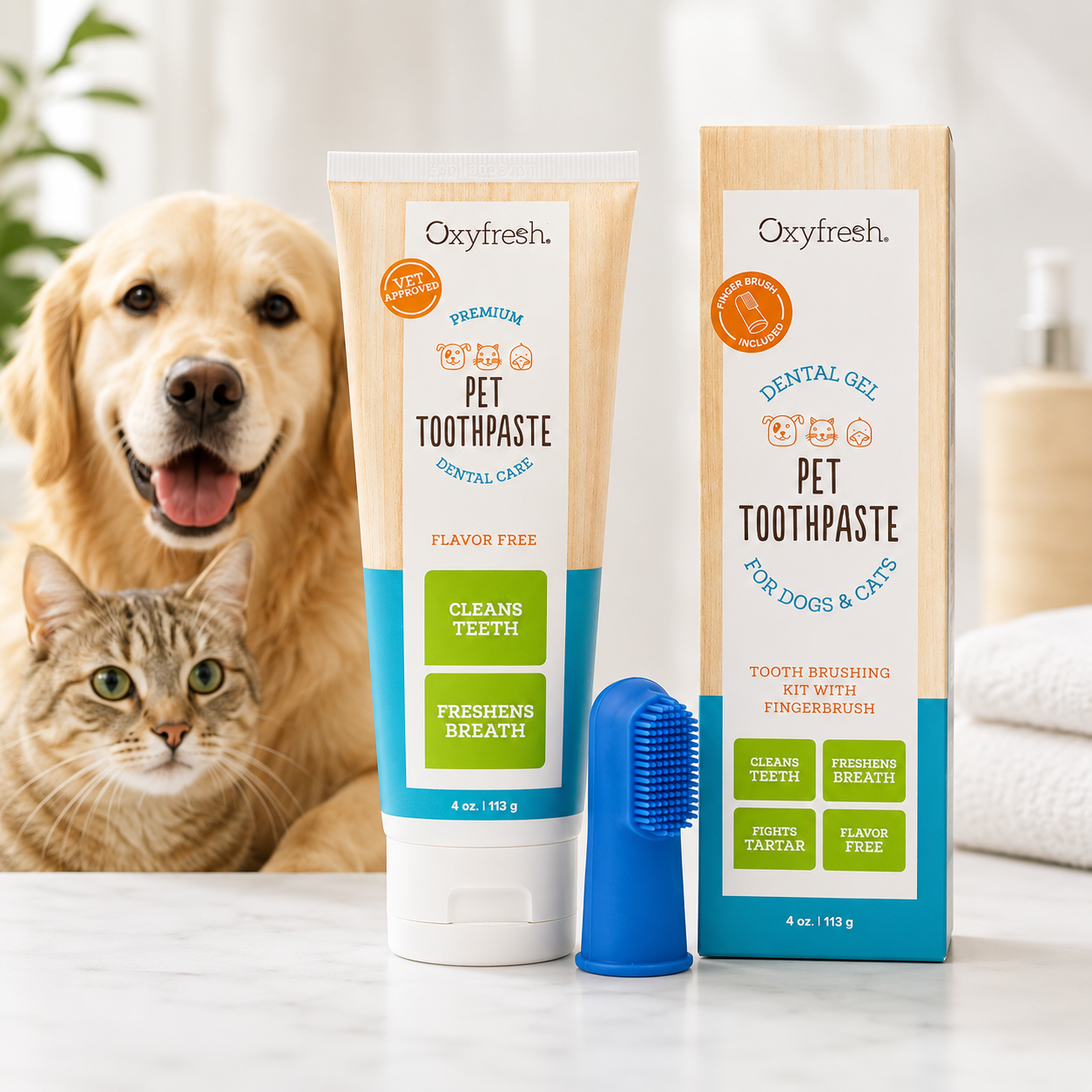 Oxyfresh Premium Pet Dental Gel