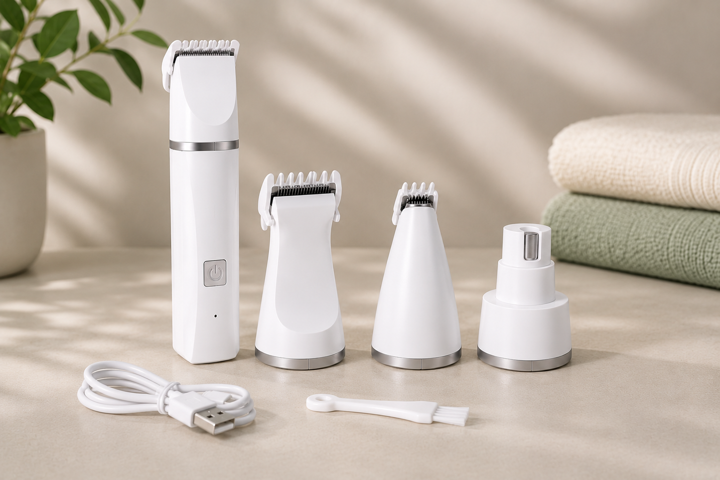 GroomNPlay™ 4-in-1 Pet Grooming Kit